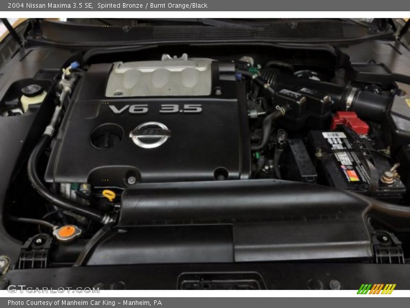  2004 Maxima 3.5 SE Engine - 3.5 Liter DOHC 24-Valve V6