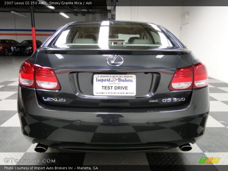 Smoky Granite Mica / Ash 2007 Lexus GS 350 AWD