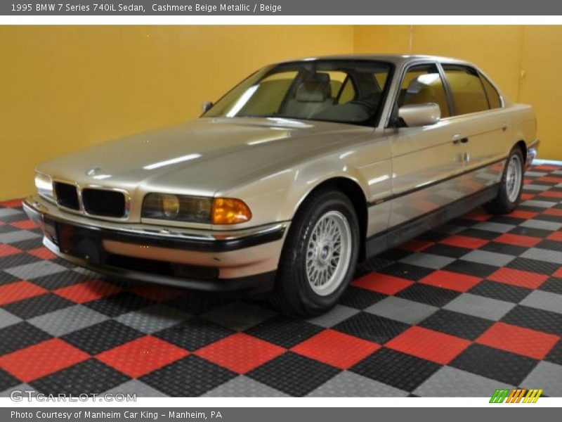 Cashmere Beige Metallic / Beige 1995 BMW 7 Series 740iL Sedan