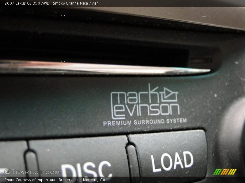 Smoky Granite Mica / Ash 2007 Lexus GS 350 AWD