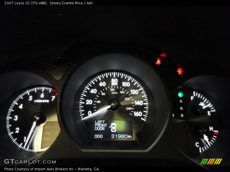 Smoky Granite Mica / Ash 2007 Lexus GS 350 AWD