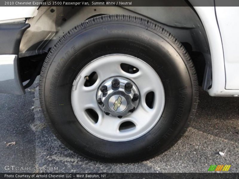  2010 Express LS 3500 Passenger Van Wheel