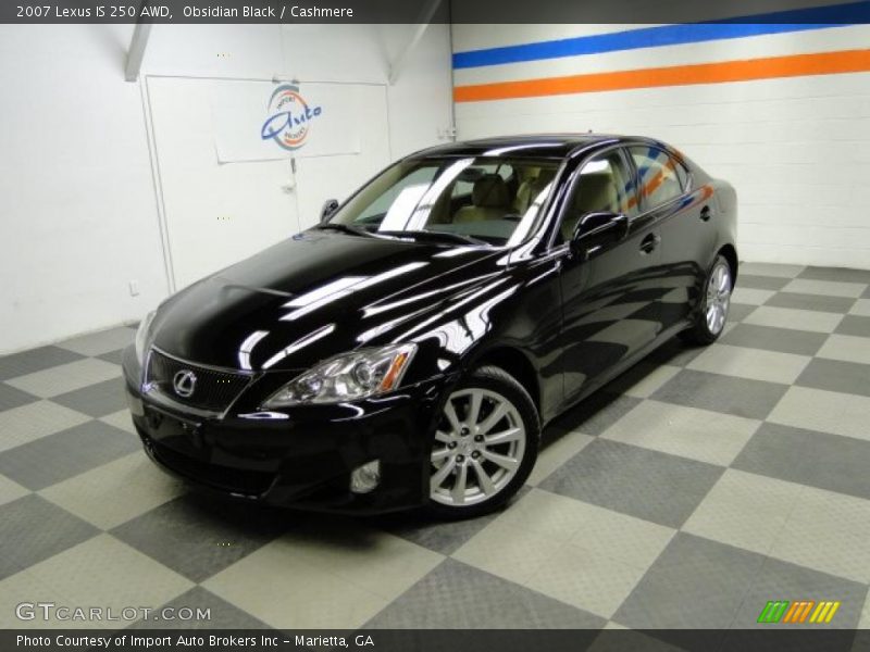 Obsidian Black / Cashmere 2007 Lexus IS 250 AWD