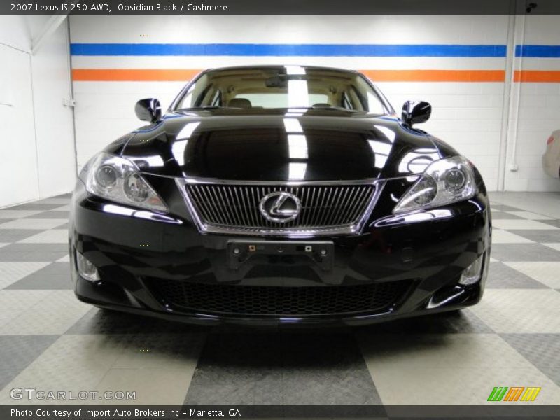 Obsidian Black / Cashmere 2007 Lexus IS 250 AWD