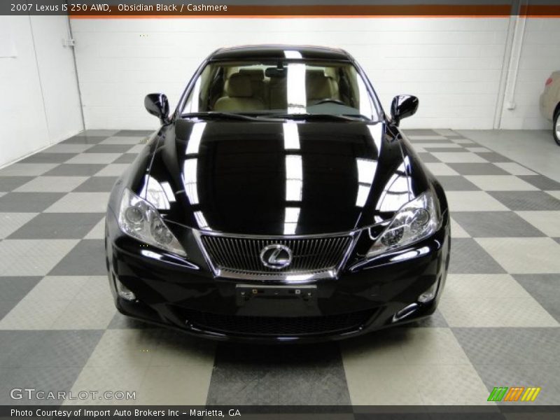 Obsidian Black / Cashmere 2007 Lexus IS 250 AWD