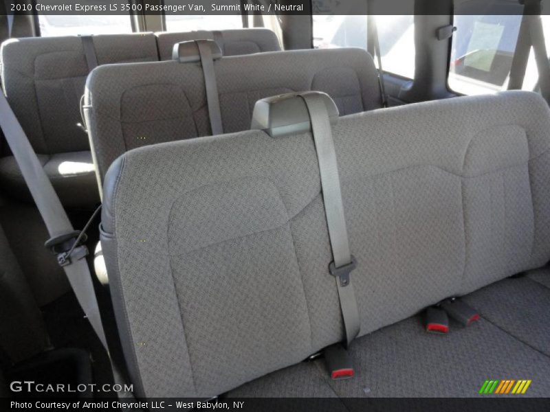  2010 Express LS 3500 Passenger Van Neutral Interior