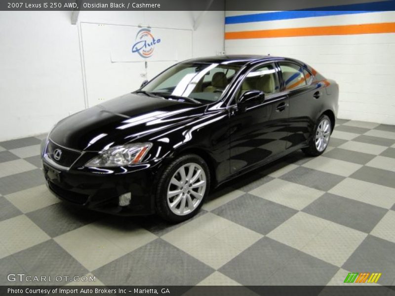 Obsidian Black / Cashmere 2007 Lexus IS 250 AWD