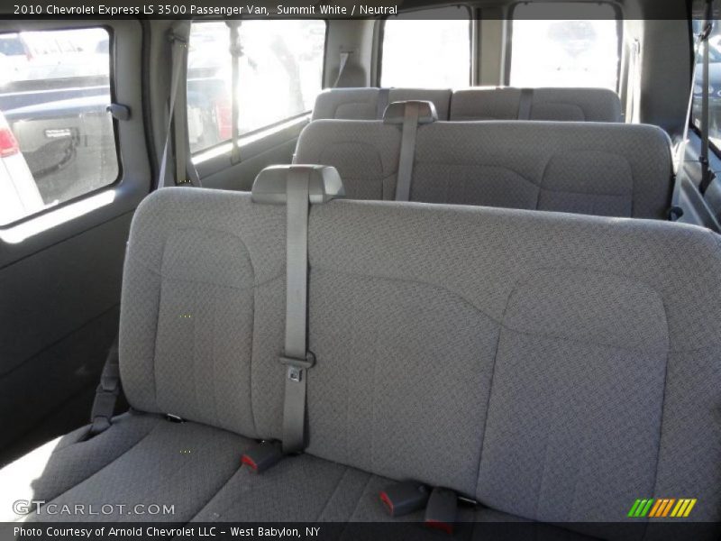  2010 Express LS 3500 Passenger Van Neutral Interior