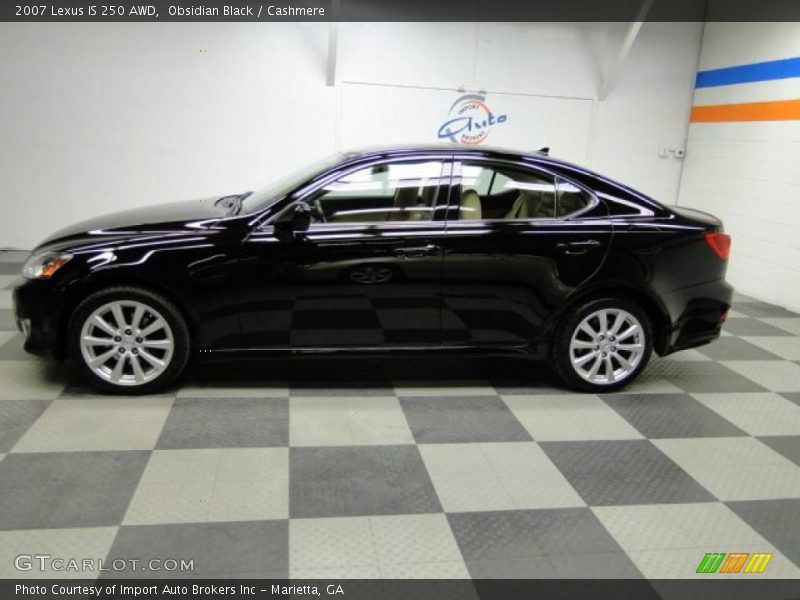 Obsidian Black / Cashmere 2007 Lexus IS 250 AWD