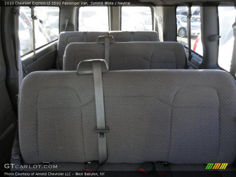  2010 Express LS 3500 Passenger Van Neutral Interior