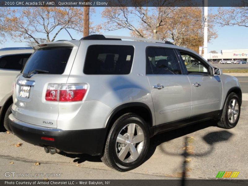  2010 Acadia SLT AWD Quicksilver Metallic