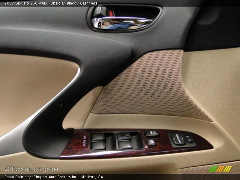 Obsidian Black / Cashmere 2007 Lexus IS 250 AWD