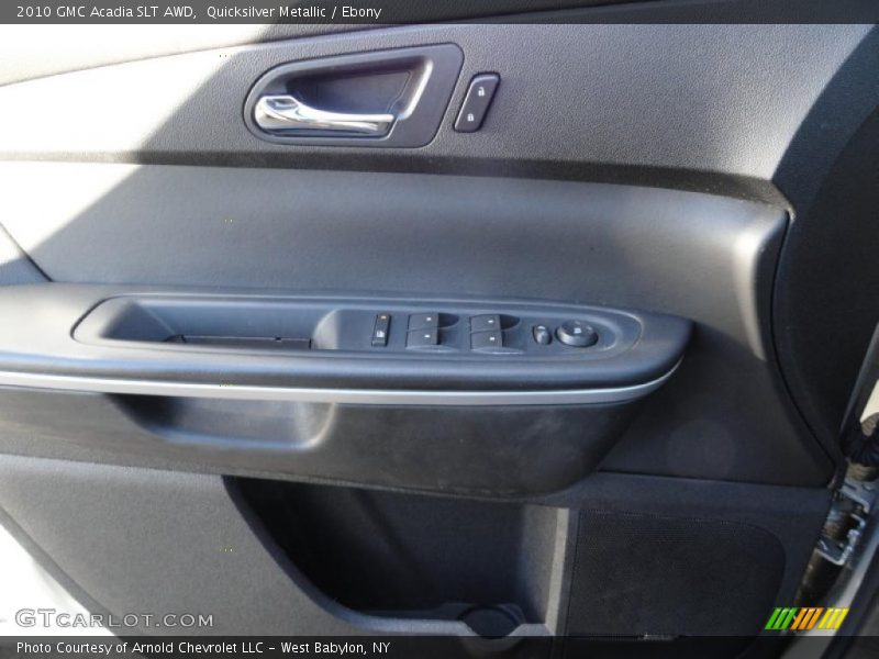 Quicksilver Metallic / Ebony 2010 GMC Acadia SLT AWD
