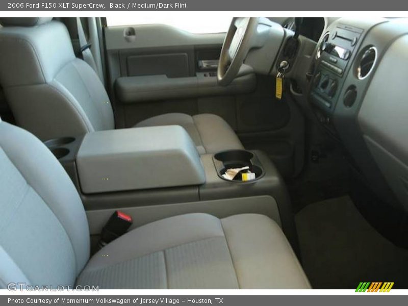 Black / Medium/Dark Flint 2006 Ford F150 XLT SuperCrew