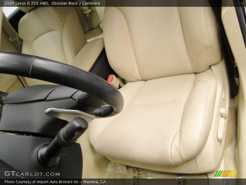 Obsidian Black / Cashmere 2007 Lexus IS 250 AWD