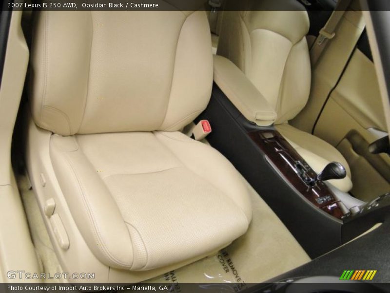 Obsidian Black / Cashmere 2007 Lexus IS 250 AWD