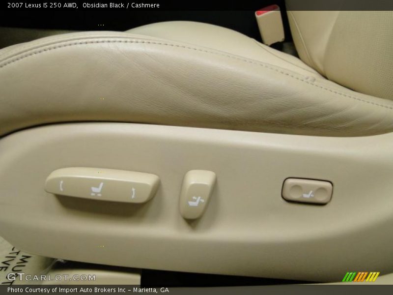 Obsidian Black / Cashmere 2007 Lexus IS 250 AWD