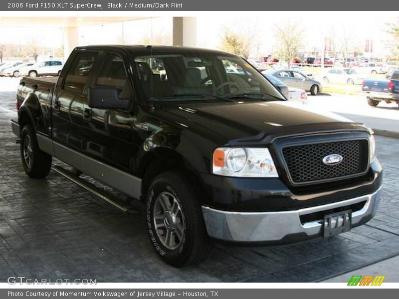 Black / Medium/Dark Flint 2006 Ford F150 XLT SuperCrew