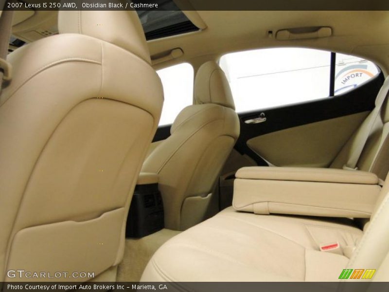 Obsidian Black / Cashmere 2007 Lexus IS 250 AWD