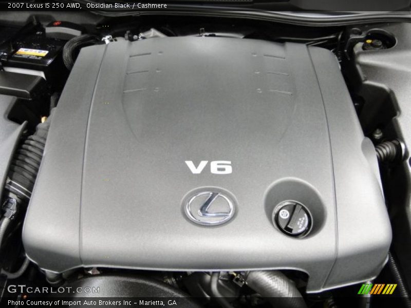 Obsidian Black / Cashmere 2007 Lexus IS 250 AWD