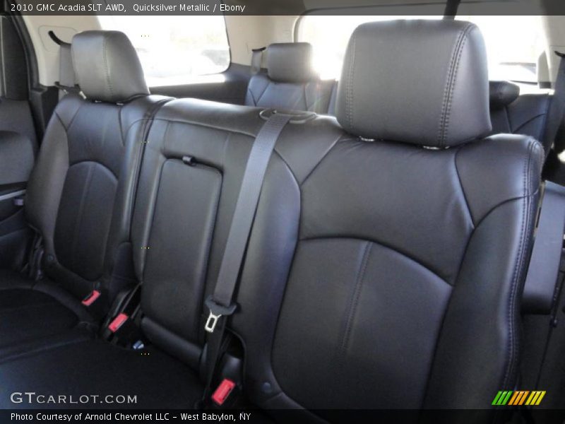  2010 Acadia SLT AWD Ebony Interior
