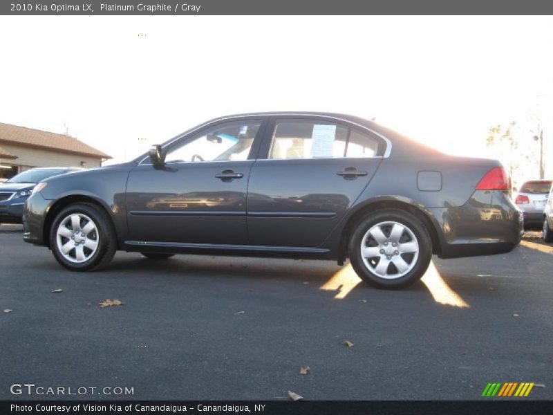 Platinum Graphite / Gray 2010 Kia Optima LX
