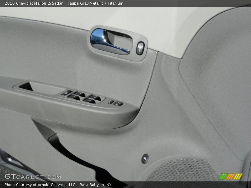 Taupe Gray Metallic / Titanium 2010 Chevrolet Malibu LS Sedan