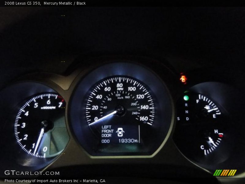  2008 GS 350 350 Gauges