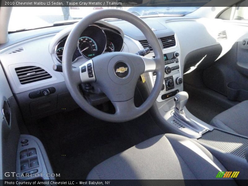 Titanium Interior - 2010 Malibu LS Sedan 