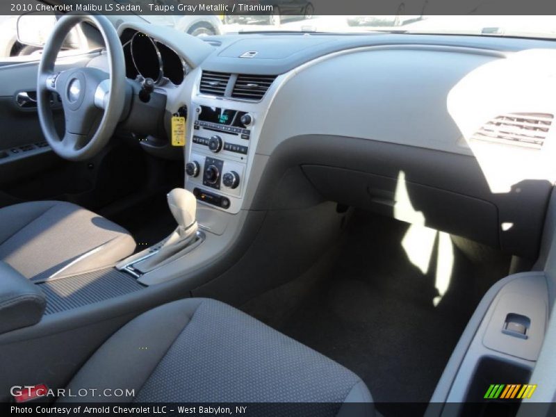 Dashboard of 2010 Malibu LS Sedan