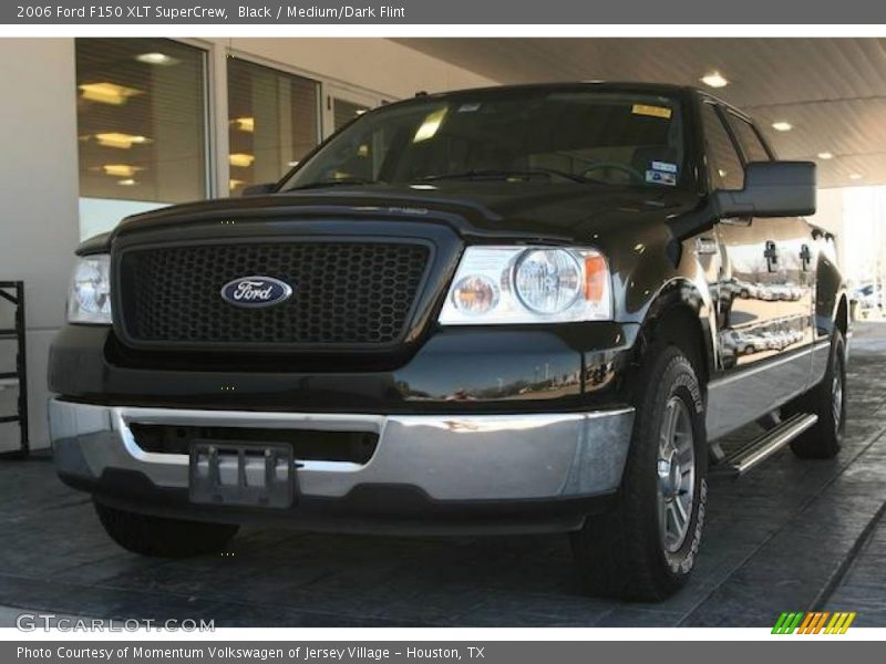 Black / Medium/Dark Flint 2006 Ford F150 XLT SuperCrew