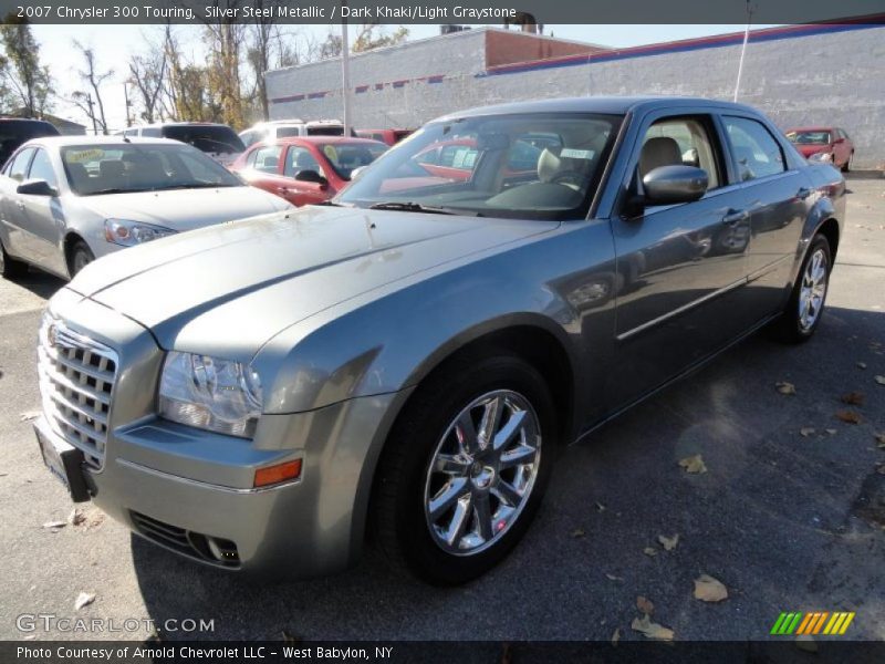 Silver Steel Metallic / Dark Khaki/Light Graystone 2007 Chrysler 300 Touring