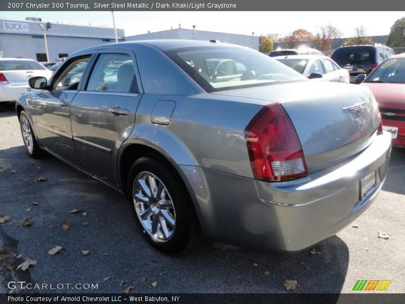 Silver Steel Metallic / Dark Khaki/Light Graystone 2007 Chrysler 300 Touring