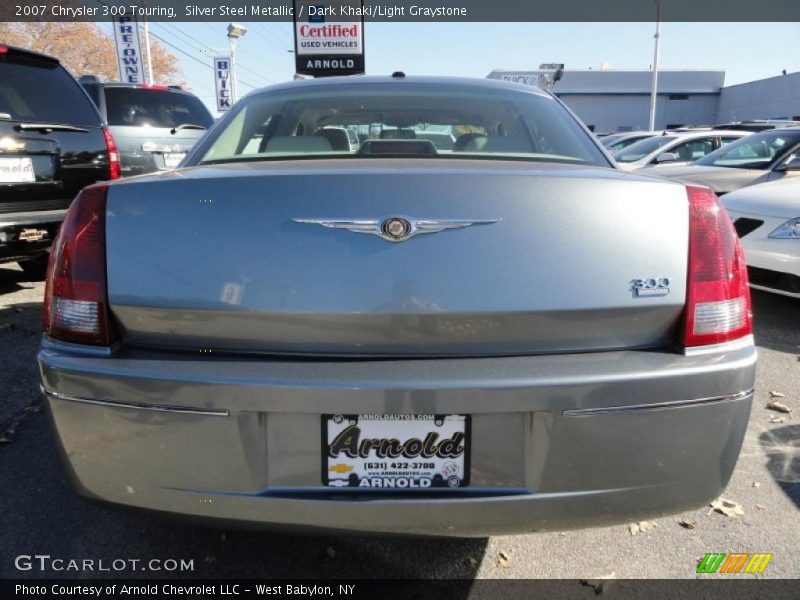 Silver Steel Metallic / Dark Khaki/Light Graystone 2007 Chrysler 300 Touring