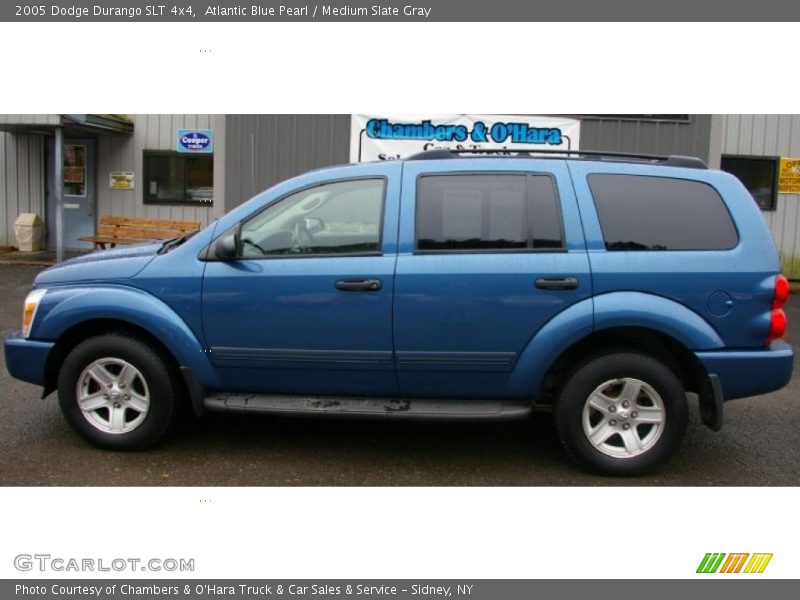 Atlantic Blue Pearl / Medium Slate Gray 2005 Dodge Durango SLT 4x4