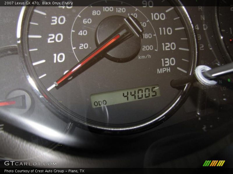 Black Onyx / Ivory 2007 Lexus GX 470