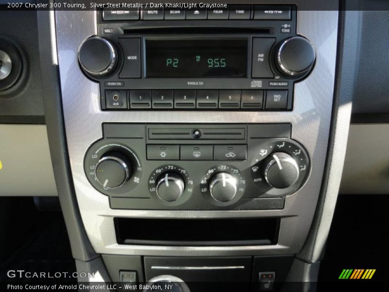 Silver Steel Metallic / Dark Khaki/Light Graystone 2007 Chrysler 300 Touring