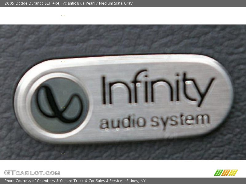 Atlantic Blue Pearl / Medium Slate Gray 2005 Dodge Durango SLT 4x4
