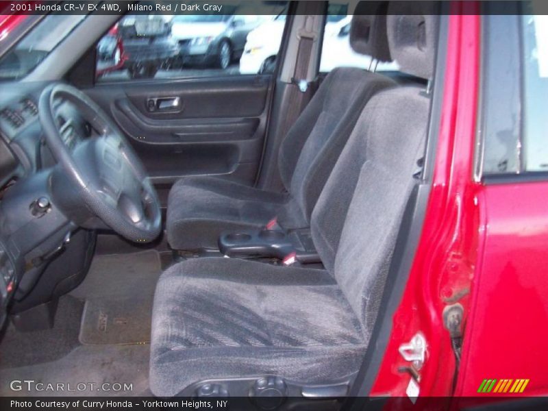 Milano Red / Dark Gray 2001 Honda CR-V EX 4WD