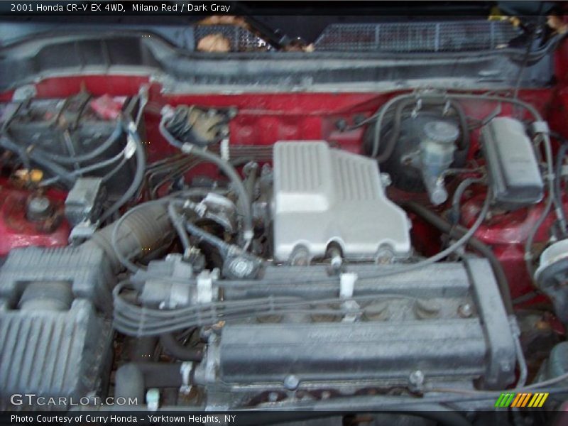 Milano Red / Dark Gray 2001 Honda CR-V EX 4WD