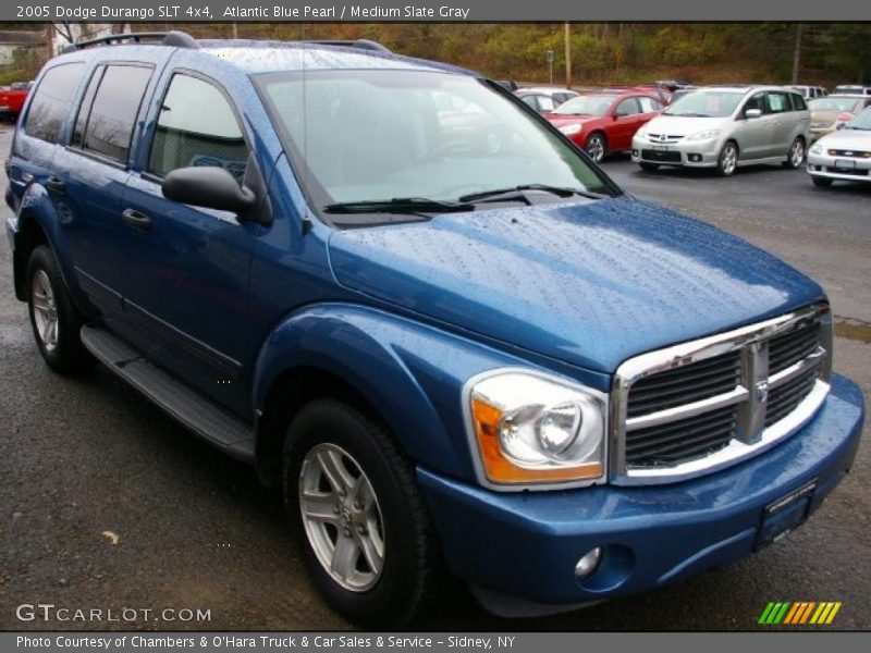 Atlantic Blue Pearl / Medium Slate Gray 2005 Dodge Durango SLT 4x4
