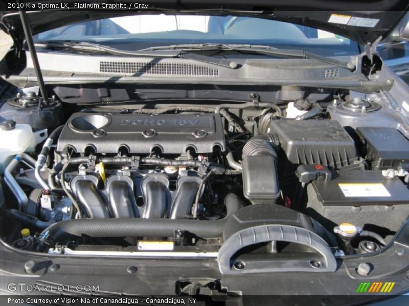  2010 Optima LX Engine - 2.4 Liter DOHC 16-Valve CVVT 4 Cylinder