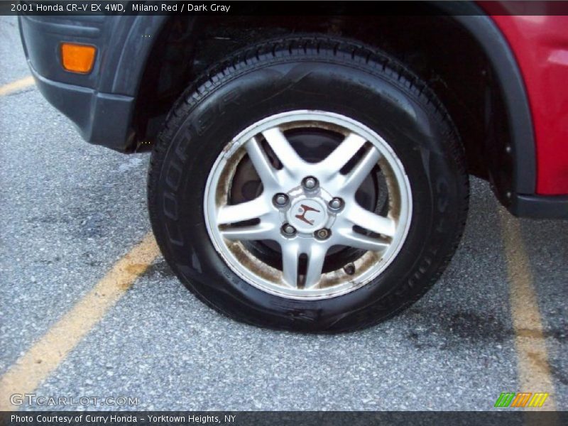 Milano Red / Dark Gray 2001 Honda CR-V EX 4WD