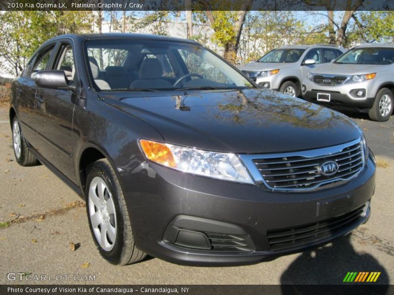 Platinum Graphite / Gray 2010 Kia Optima LX