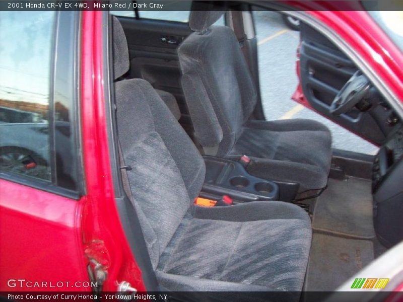 Milano Red / Dark Gray 2001 Honda CR-V EX 4WD
