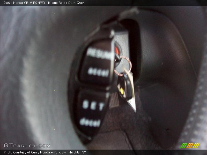 Milano Red / Dark Gray 2001 Honda CR-V EX 4WD