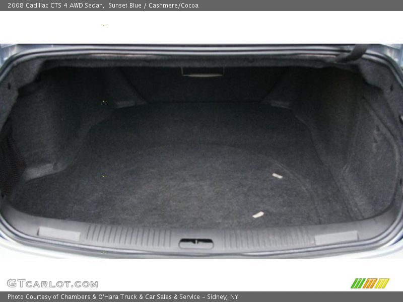 Sunset Blue / Cashmere/Cocoa 2008 Cadillac CTS 4 AWD Sedan
