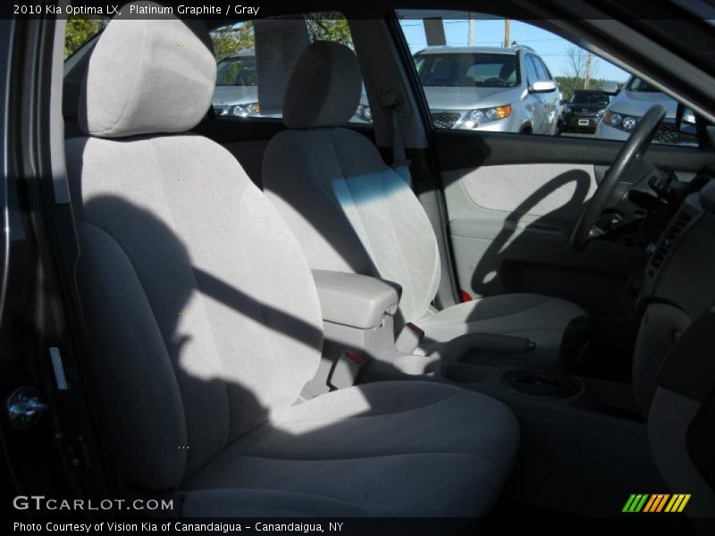 Platinum Graphite / Gray 2010 Kia Optima LX