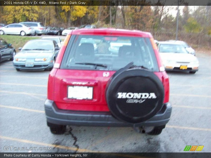 Milano Red / Dark Gray 2001 Honda CR-V EX 4WD