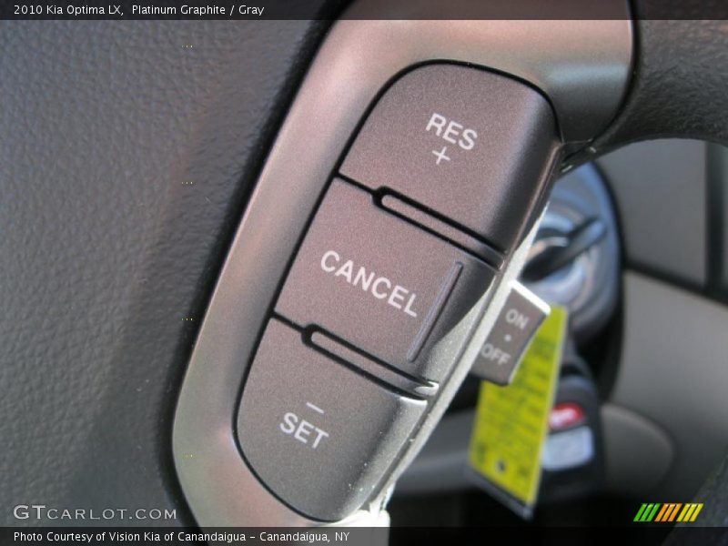 Controls of 2010 Optima LX